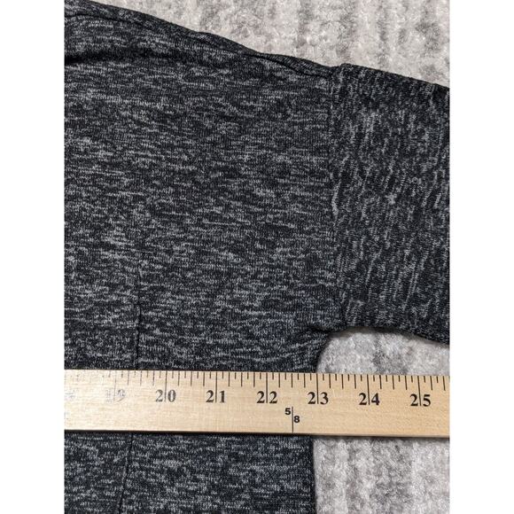 Chelsea & Theodore Top Women Size S Charcoal Gray Sweat Shirt Pullover Thick - Picture 10 of 10